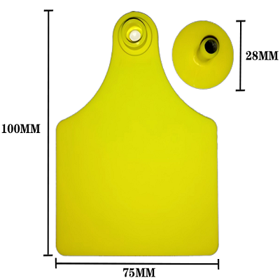 Split Large Cow/Cattle Ear Tag